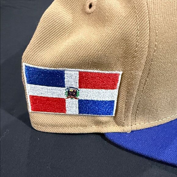 Dominican Republic 2023 Khaki and Royal Baseball 59Fifty 7 5/8 - Picture 9 of 9